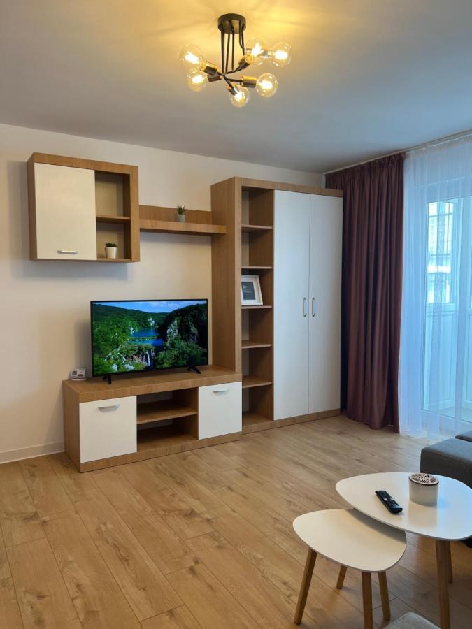 Sunny Apartment In Suceava Bagian luar foto